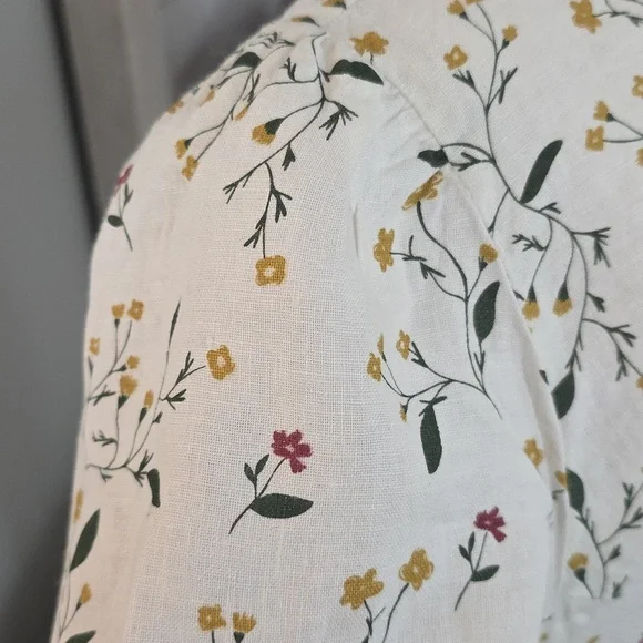 NOTperfectlinen ELMINA button-up linen shirt, Size XL - Picture 3 of 8